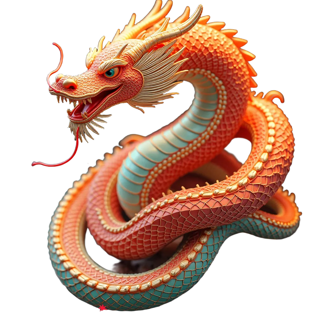 Oriental Dragon Statue